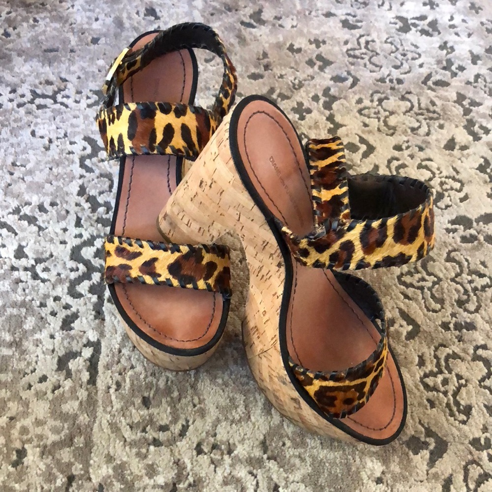 Diane von Furstenberg Cork Heels